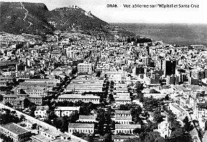 Oran - Hopital - Vue aerienne